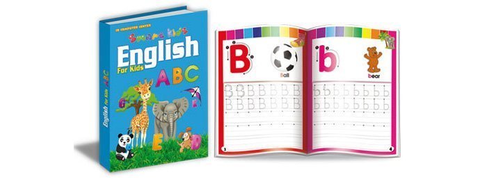 كتاب تعليم حروف اللغة الانجليزية للاطفال